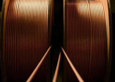 bobine deroulage tube cuivre